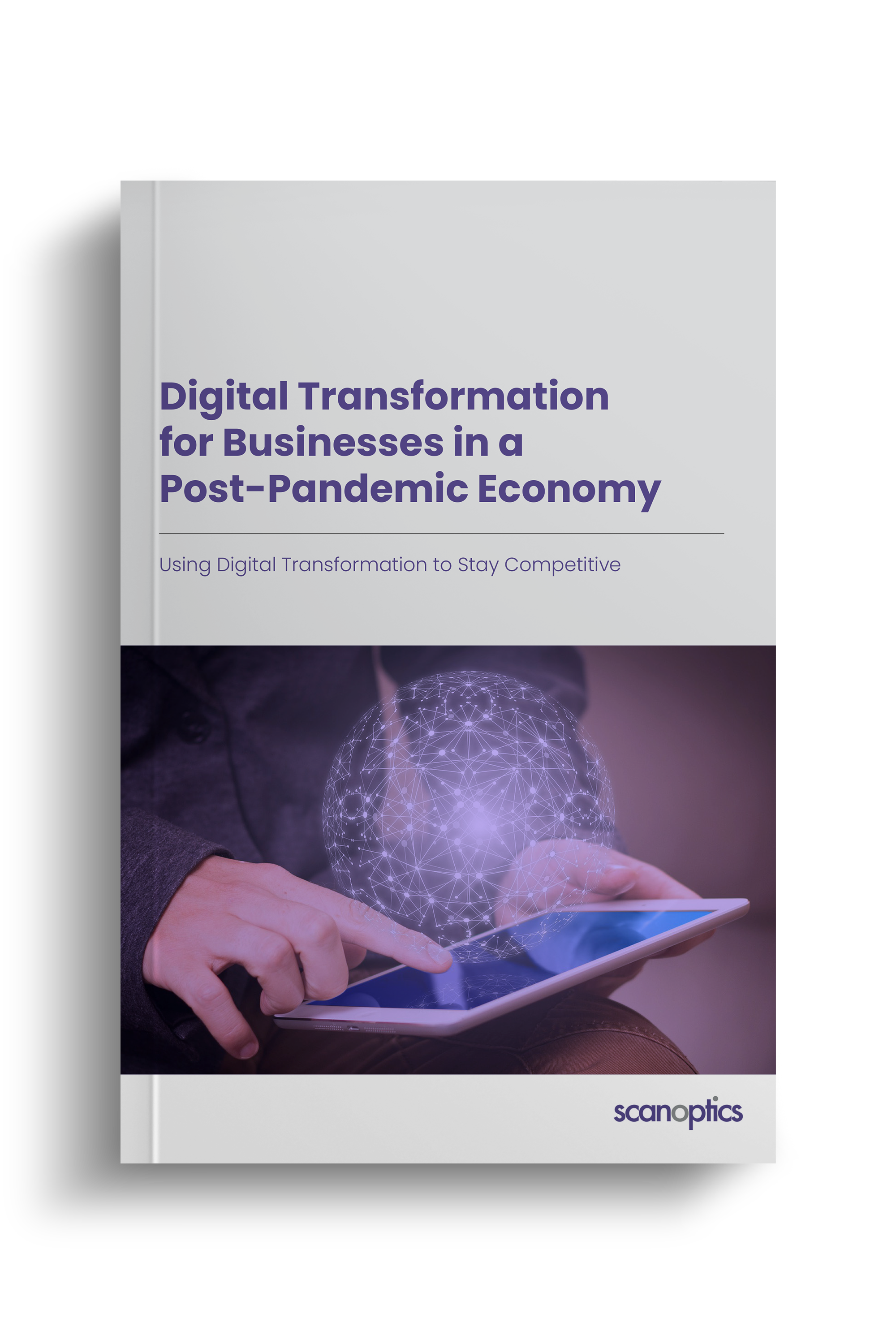 Digital Transformation for Businesses in a Post-Pandemic Economy Mockup